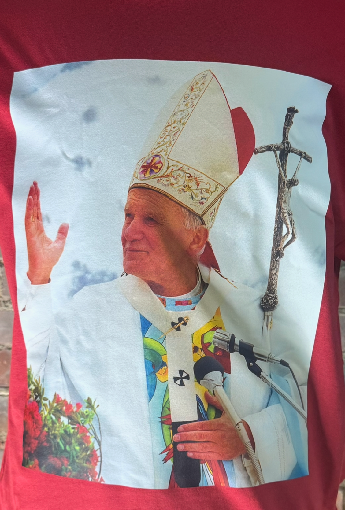 Pope John Paul 2nd t-shirt