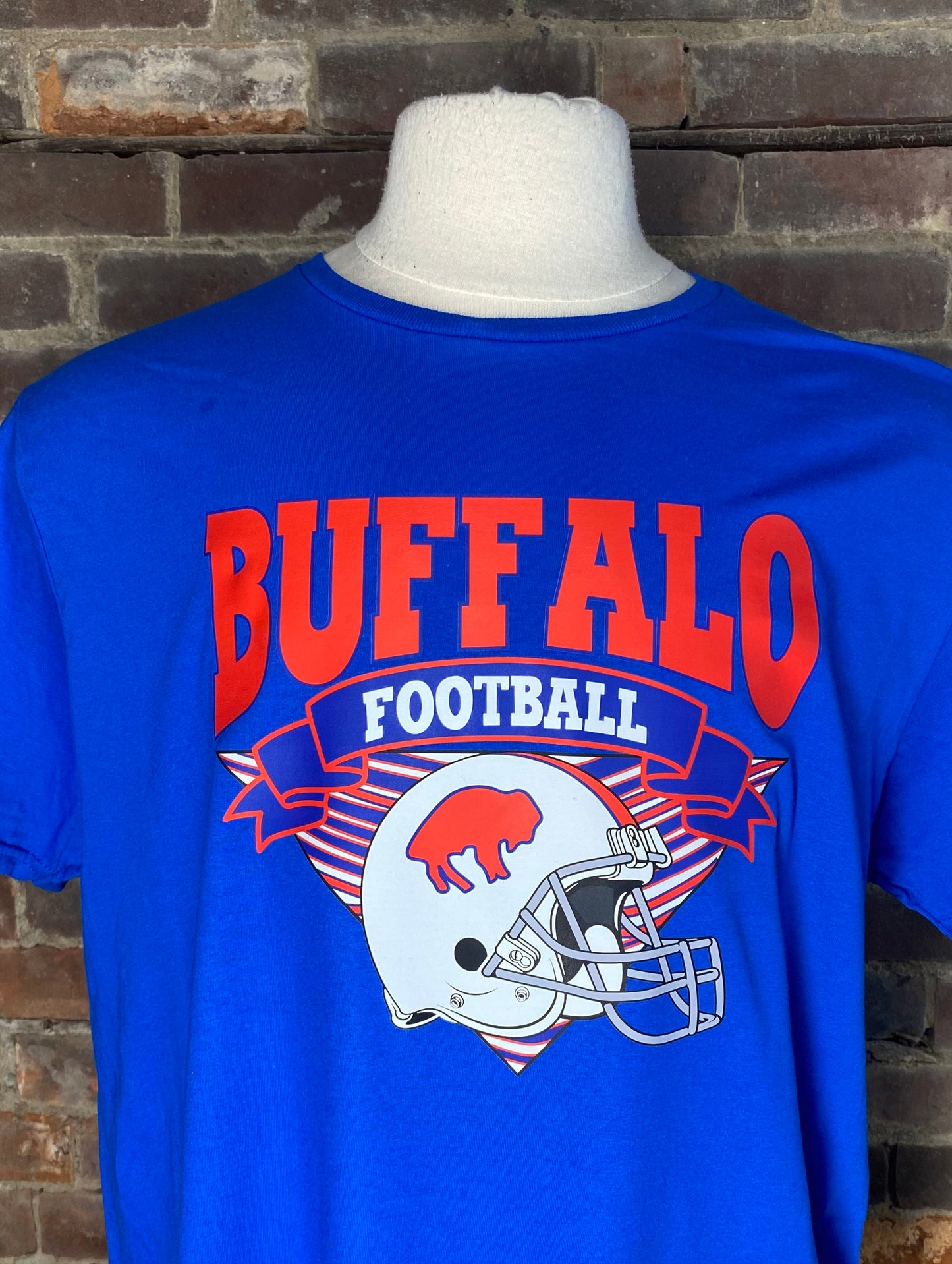 Buffalo Footbal Crest - 100% Cotton