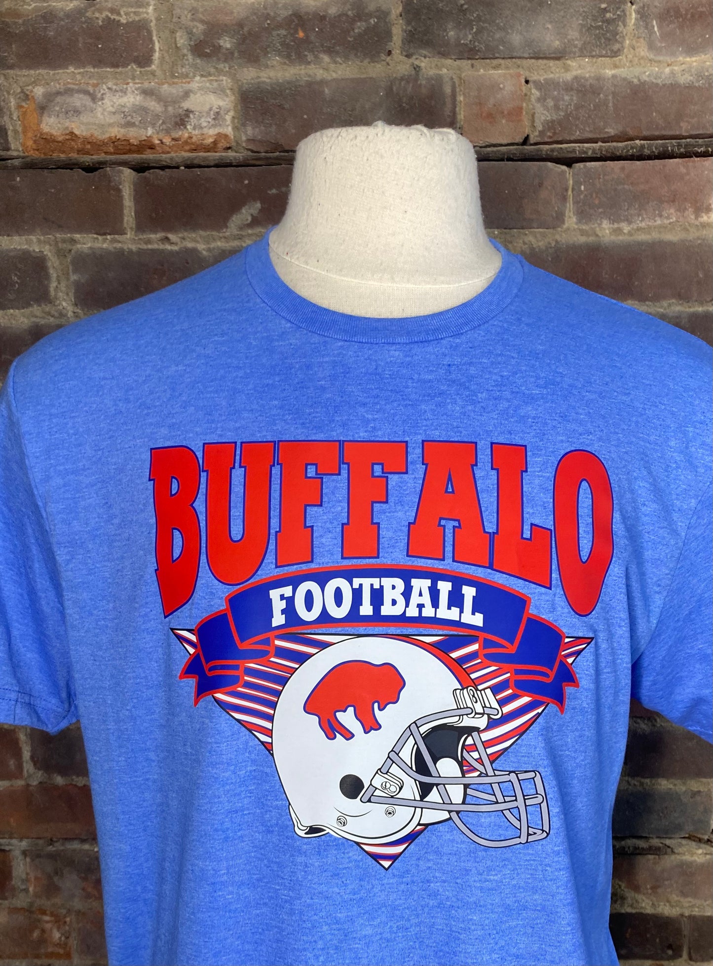 Buffalo Football Crest- Blended Cotton