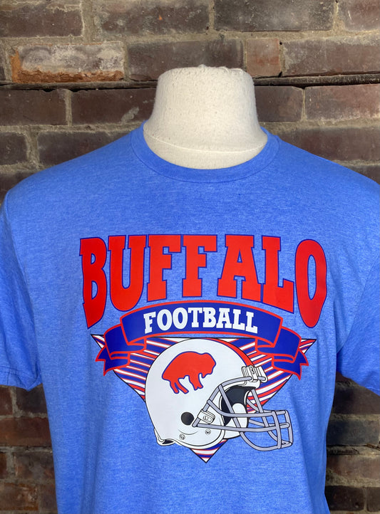 Buffalo Football Crest- Blended  Cotton